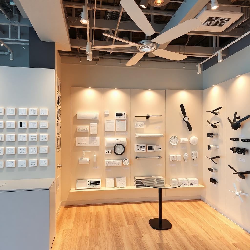 Gautham Enterprises electrical showroom interior