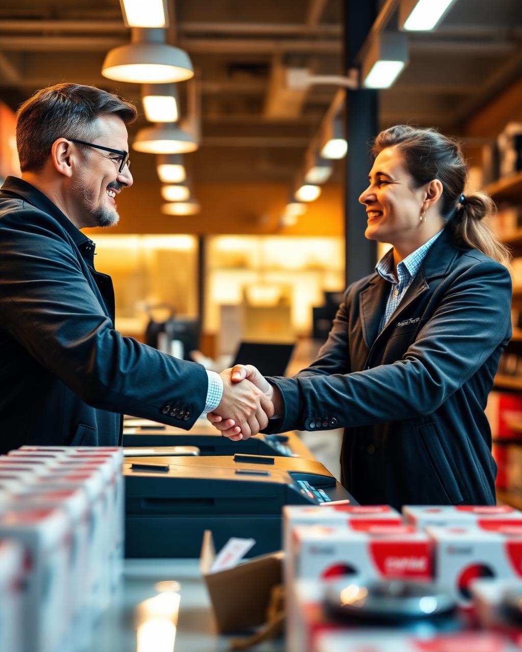 Customer service at Gautham Enterprises